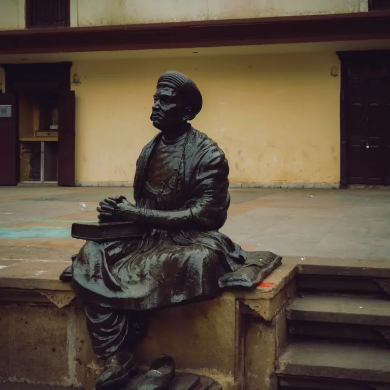Statue of a Poet Dalpatram